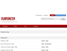 Tablet Screenshot of filmpunkten.se